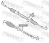 Axialgelenk, Spurstange Vorderachse FEBEST 2322-UP Bild Axialgelenk, Spurstange Vorderachse FEBEST 2322-UP