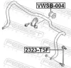 Stange/Strebe, Stabilisator FEBEST 2323-T5F Bild Stange/Strebe, Stabilisator FEBEST 2323-T5F