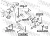 Sturzkorrekturschraubensatz FEBEST 2329-006-KIT Bild Sturzkorrekturschraubensatz FEBEST 2329-006-KIT