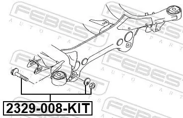 Sturzkorrekturschraubensatz FEBEST 2329-008-KIT Bild Sturzkorrekturschraubensatz FEBEST 2329-008-KIT