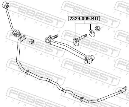 Sturzkorrekturschraube FEBEST 2329-009-KIT Bild Sturzkorrekturschraube FEBEST 2329-009-KIT
