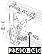 Dichtung, Waschwasserpumpe/Waschwasserbehälter FEBEST 23400-045 Bild Dichtung, Waschwasserpumpe/Waschwasserbehälter FEBEST 23400-045