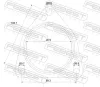 Dichtung, Abgasrohr FEBEST 23492-002 Bild Dichtung, Abgasrohr FEBEST 23492-002