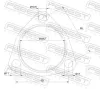 Dichtung, Abgasrohr FEBEST 23492-007 Bild Dichtung, Abgasrohr FEBEST 23492-007
