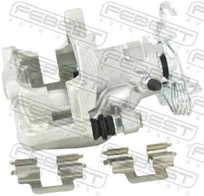 Bremssattel Hinterachse rechts FEBEST 2377-2CBRR