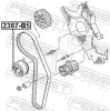 Spannrolle, Zahnriemen FEBEST 2387-B5 Bild Spannrolle, Zahnriemen FEBEST 2387-B5