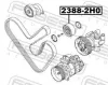 Umlenk-/Führungsrolle, Keilrippenriemen FEBEST 2388-2H0 Bild Umlenk-/Führungsrolle, Keilrippenriemen FEBEST 2388-2H0