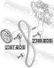 Umlenk-/Führungsrolle, Zahnriemen FEBEST 2388-EOS Bild Umlenk-/Führungsrolle, Zahnriemen FEBEST 2388-EOS