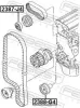 Umlenk-/Führungsrolle, Zahnriemen FEBEST 2388-G4 Bild Umlenk-/Führungsrolle, Zahnriemen FEBEST 2388-G4