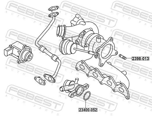 Schraube, Abgaskrümmer FEBEST 2398-013 Bild Schraube, Abgaskrümmer FEBEST 2398-013