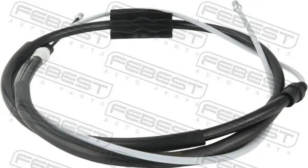 Seilzug, Feststellbremse hinten FEBEST 24100-MEGII