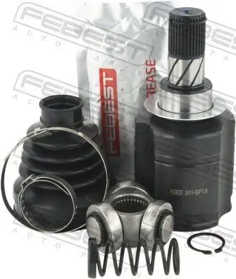 Gelenksatz, Antriebswelle Vorderachse links getriebeseitig FEBEST 2411-CAPTLH