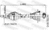 Antriebswelle Vorderachse links FEBEST 2414-LOGLH Bild Antriebswelle Vorderachse links FEBEST 2414-LOGLH