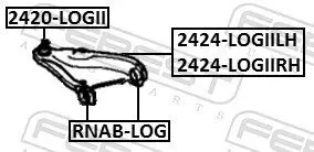 Lenker, Radaufhängung FEBEST 2424-LOGIILH Bild Lenker, Radaufhängung FEBEST 2424-LOGIILH