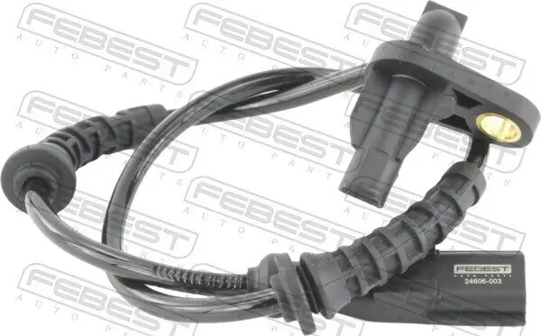 Sensor, Raddrehzahl Hinterachse links FEBEST 24606-003