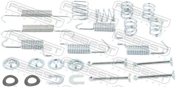 Zubehörsatz, Feststellbremsbacken FEBEST 2504-4007R-KIT