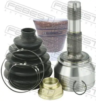 Gelenksatz, Antriebswelle radseitig Vorderachse FEBEST 2510-BOX3TD Bild Gelenksatz, Antriebswelle radseitig Vorderachse FEBEST 2510-BOX3TD