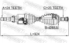 Antriebswelle Vorderachse rechts FEBEST 2514-B7MTRH Bild Antriebswelle Vorderachse rechts FEBEST 2514-B7MTRH