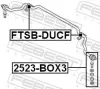 Stange/Strebe, Stabilisator FEBEST 2523-BOX3 Bild Stange/Strebe, Stabilisator FEBEST 2523-BOX3