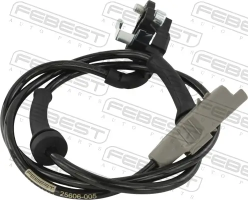 Sensor, Raddrehzahl Hinterachse FEBEST 25606-005
