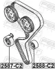 Riemenspanner, Zahnriemen FEBEST 2587-C2 Bild Riemenspanner, Zahnriemen FEBEST 2587-C2