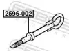 Abschlepphaken FEBEST 2596-002 Bild Abschlepphaken FEBEST 2596-002