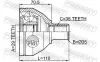 Gelenksatz, Antriebswelle Vorderachse links getriebeseitig FEBEST 2711-XC90LH Bild Gelenksatz, Antriebswelle Vorderachse links getriebeseitig FEBEST 2711-XC90LH