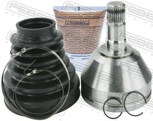 Gelenksatz, Antriebswelle getriebeseitig Vorderachse links FEBEST 2711-XC90WDLH Bild Gelenksatz, Antriebswelle getriebeseitig Vorderachse links FEBEST 2711-XC90WDLH