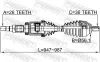 Antriebswelle Vorderachse rechts FEBEST 2714-S40RH Bild Antriebswelle Vorderachse rechts FEBEST 2714-S40RH