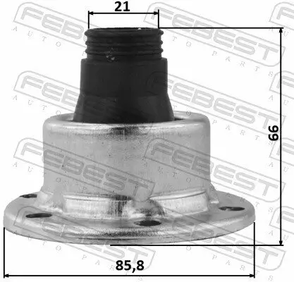 Faltenbalg, Antriebswelle Vorderachse FEBEST 2715-XC90 Bild Faltenbalg, Antriebswelle Vorderachse FEBEST 2715-XC90