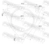 Dichtung, Abgasrohr FEBEST 27492-001 Bild Dichtung, Abgasrohr FEBEST 27492-001