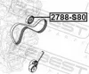 Umlenk-/Führungsrolle, Keilrippenriemen FEBEST 2788-S80 Bild Umlenk-/Führungsrolle, Keilrippenriemen FEBEST 2788-S80