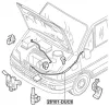 Motorhaubenzug FEBEST 28101-DUCII Bild Motorhaubenzug FEBEST 28101-DUCII
