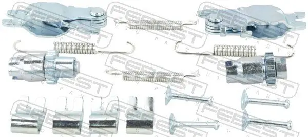 Zubehörsatz, Feststellbremsbacken FEBEST 2904-FLIIR-KIT