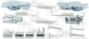 Zubehörsatz, Feststellbremsbacken FEBEST 2904-FLIIR-KIT
