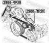 Umlenk-/Führungsrolle, Keilrippenriemen FEBEST 2988-RRIII Bild Umlenk-/Führungsrolle, Keilrippenriemen FEBEST 2988-RRIII