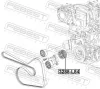 Umlenk-/Führungsrolle, Keilrippenriemen FEBEST 3288-L84 Bild Umlenk-/Führungsrolle, Keilrippenriemen FEBEST 3288-L84