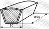Keilriemen FEBEST 88120-10L938 Bild Keilriemen FEBEST 88120-10L938