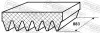 Keilrippenriemen FEBEST 88128-6L883 Bild Keilrippenriemen FEBEST 88128-6L883