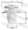 Clip, Zier-/Schutzleiste FEBEST 88570-098 Bild Clip, Zier-/Schutzleiste FEBEST 88570-098