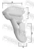 Clip, Zier-/Schutzleiste FEBEST 88570-100 Bild Clip, Zier-/Schutzleiste FEBEST 88570-100