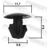 Clip, Zier-/Schutzleiste FEBEST 88570-112 Bild Clip, Zier-/Schutzleiste FEBEST 88570-112