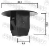 Clip, Zier-/Schutzleiste FEBEST 88570-118 Bild Clip, Zier-/Schutzleiste FEBEST 88570-118