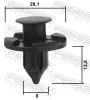 Clip, Zier-/Schutzleiste FEBEST 88570-128 Bild Clip, Zier-/Schutzleiste FEBEST 88570-128