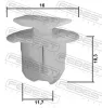 Clip, Zier-/Schutzleiste FEBEST 88570-133 Bild Clip, Zier-/Schutzleiste FEBEST 88570-133