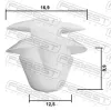 Clip, Zier-/Schutzleiste FEBEST 88570-144 Bild Clip, Zier-/Schutzleiste FEBEST 88570-144