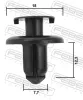 Clip, Zier-/Schutzleiste FEBEST 88570-201 Bild Clip, Zier-/Schutzleiste FEBEST 88570-201