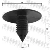 Clip, Zier-/Schutzleiste FEBEST 88570-218 Bild Clip, Zier-/Schutzleiste FEBEST 88570-218