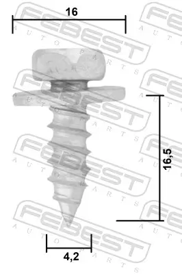 Motor-/Unterfahrschutz FEBEST 88570-226 Bild Motor-/Unterfahrschutz FEBEST 88570-226