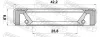 Wellendichtring, Schaltgetriebehauptwelle FEBEST 95GBY-27420707R Bild Wellendichtring, Schaltgetriebehauptwelle FEBEST 95GBY-27420707R